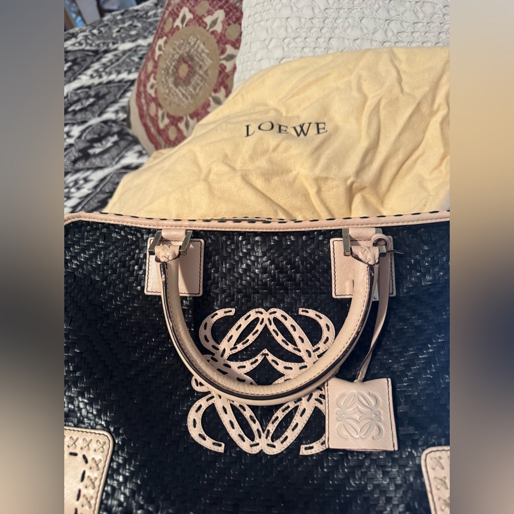 Loewe Woven Amazona Satchel - Picture 12 of 15